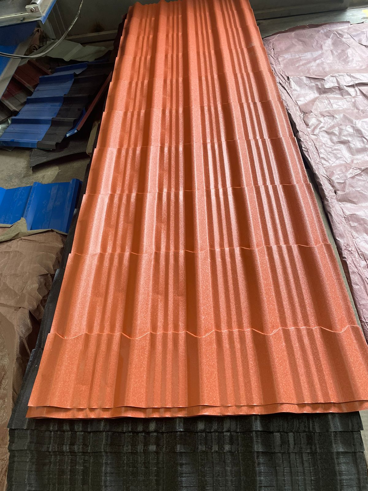 Versatile mabati color coated iron sheet Gauge 28 Gauge 30 matte finished