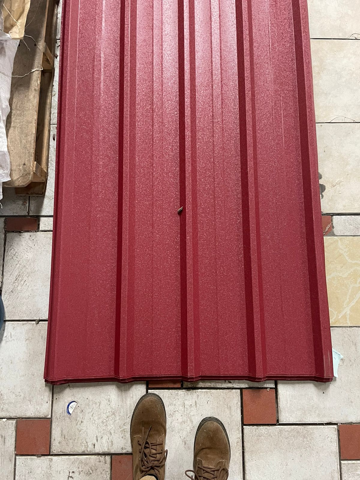 Box profile mabati color coated Gauge 28 Gauge 30 matte finished