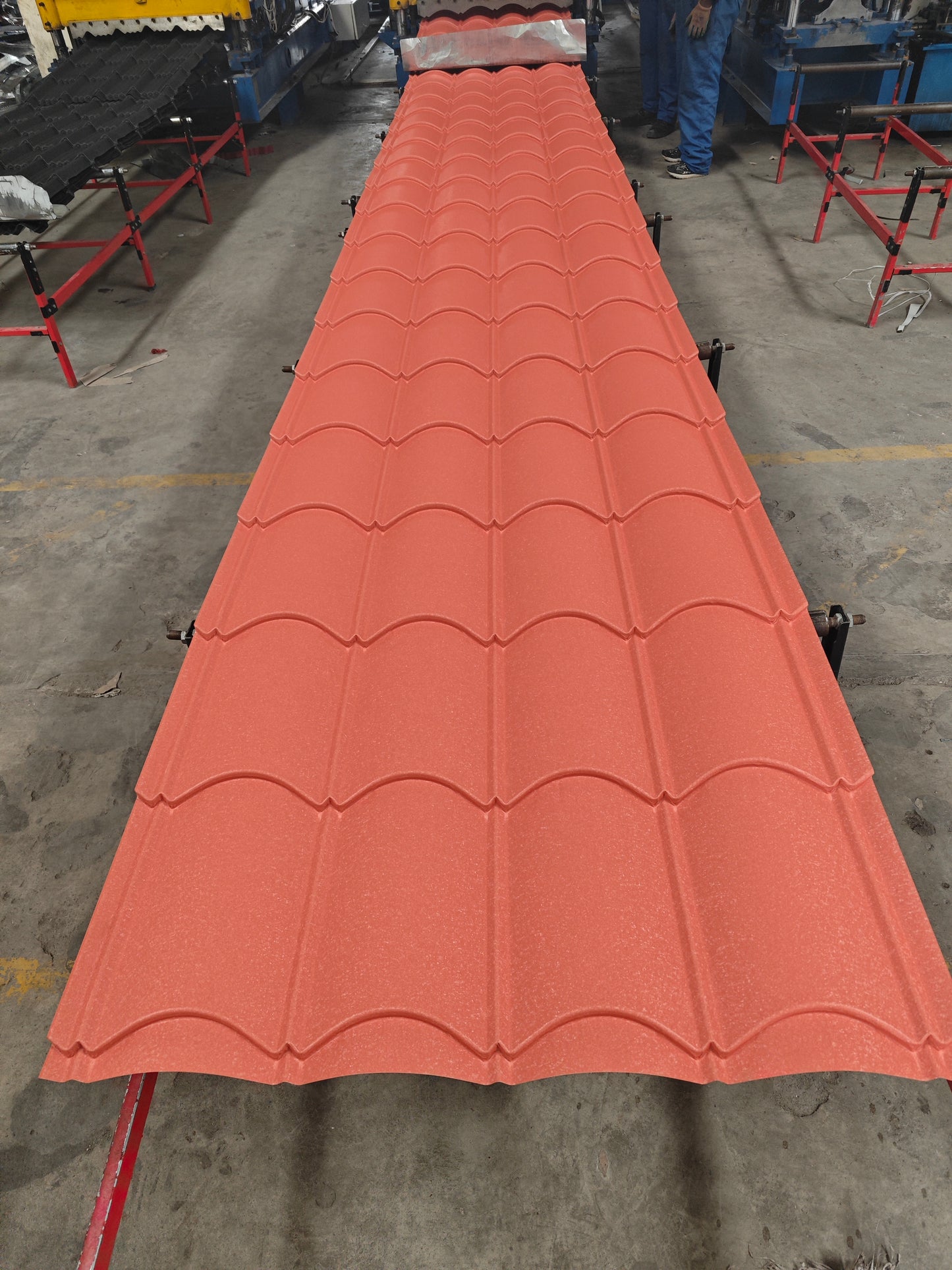 Roman Tile mabati color coated Gauge 28 Gauge 30 matte finished