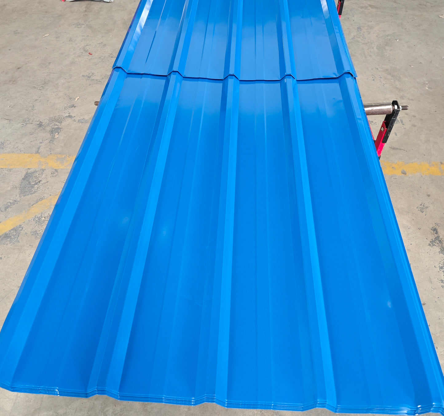 Box profile mabati color coated iron sheet Gauge 30 Gauge 28 glossy