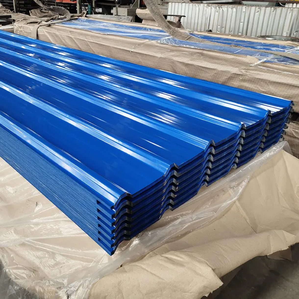 IT5 Box profile mabati color coated iron sheet Gauge 30 & 28 & 26 glossy