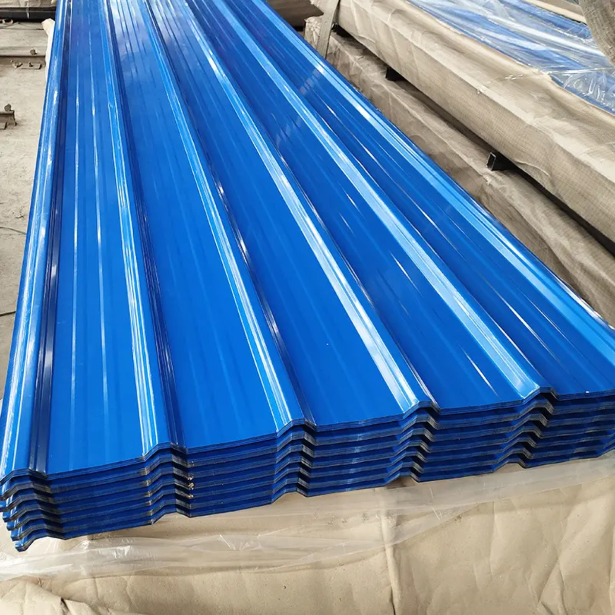 IT5 Box profile mabati color coated iron sheet Gauge 30 & 28 & 26 glos ...